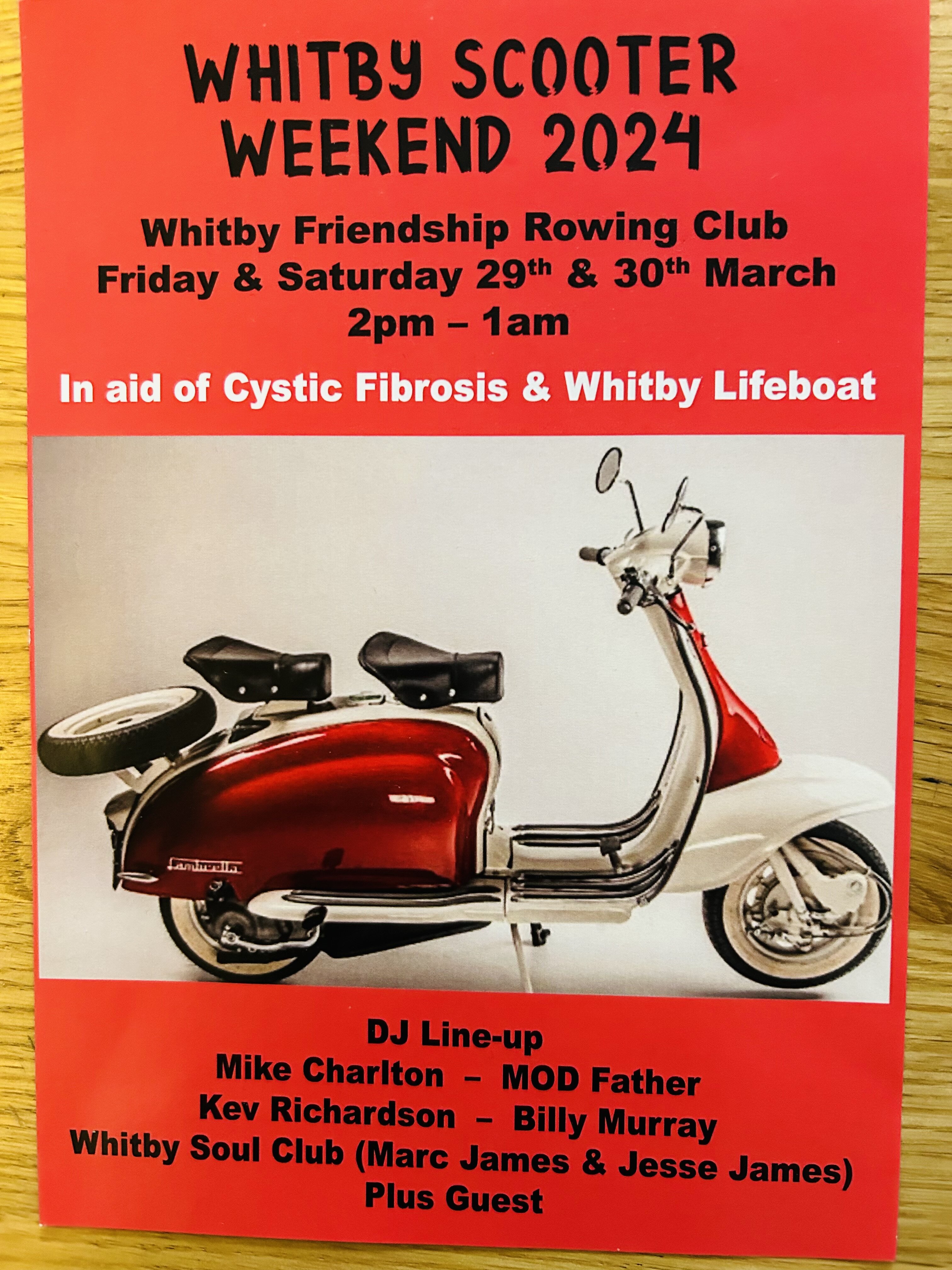 Whitby Scooter Weekend 2024