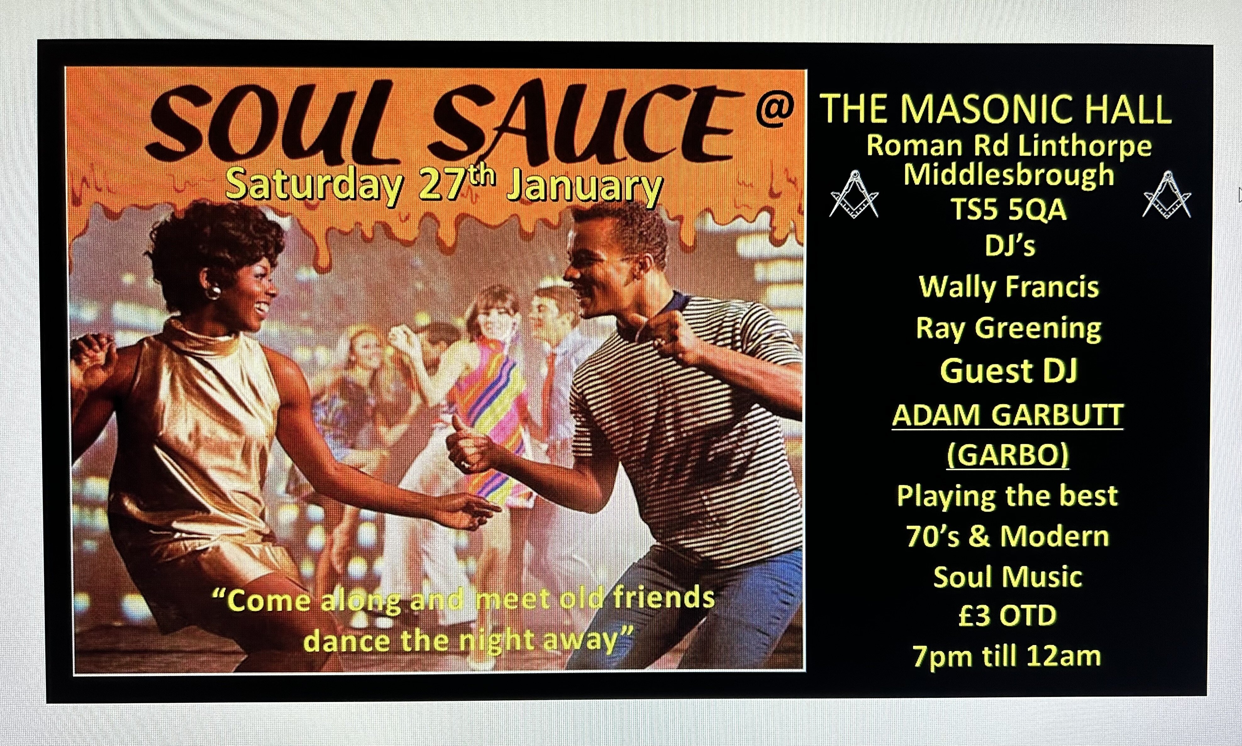 Soul Sauce Middlesbrough  70s  Modern Soul