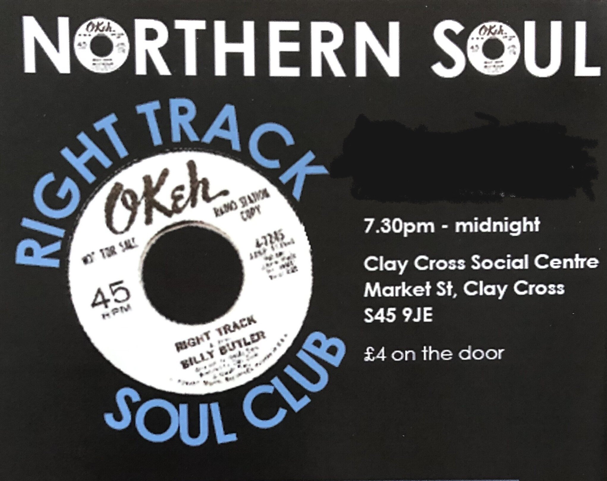 Right Track Soul Club Chesterfield