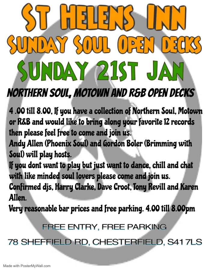 St Helens Northern Soul Open Decks