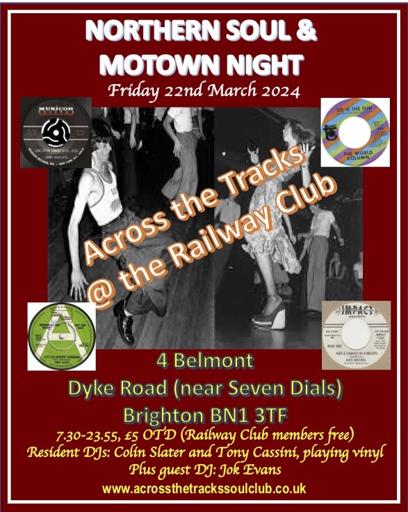 Across The Tracks  The Railway Club Brighton