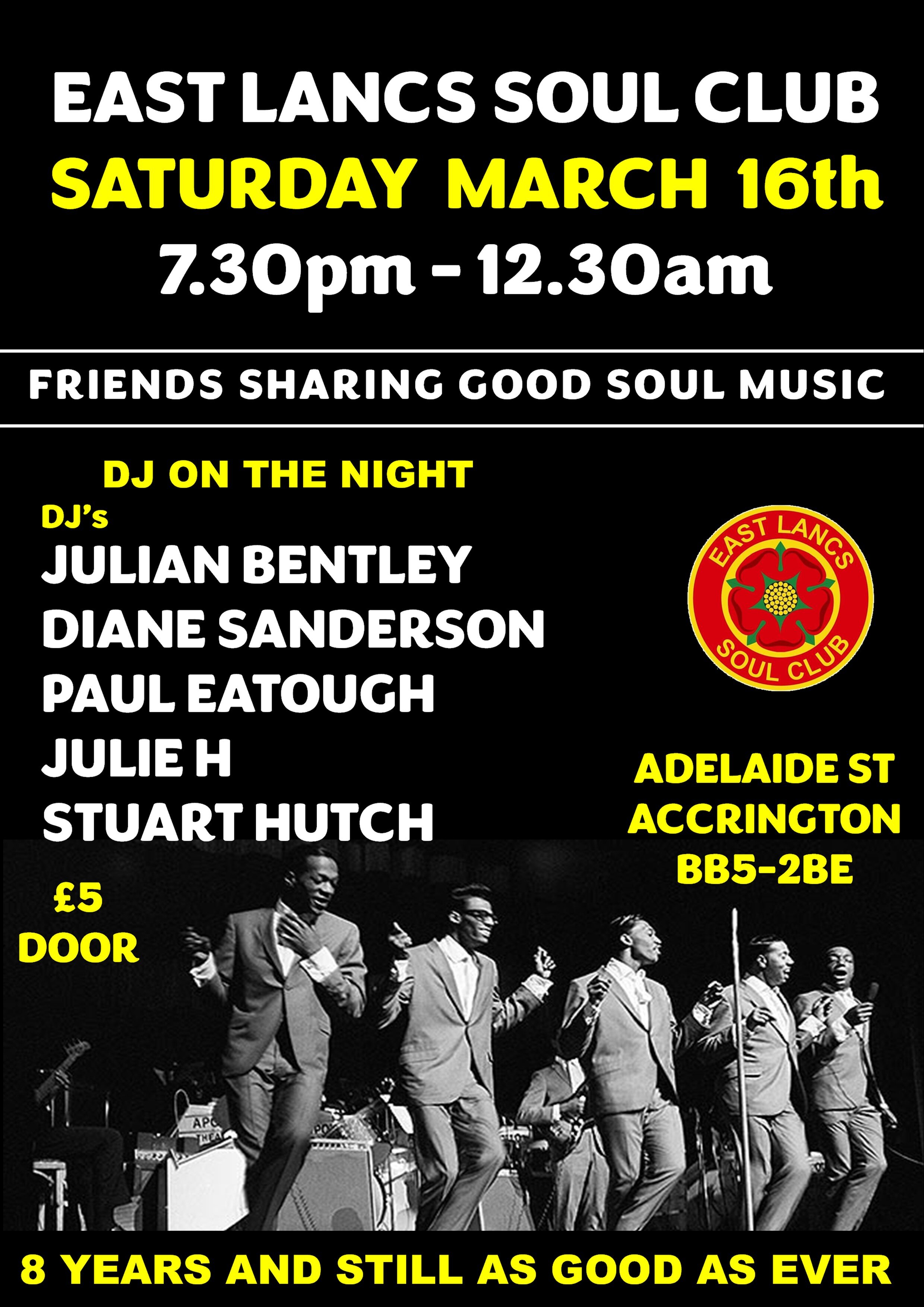 East Lancs Soul Club  Julian Bentley  4 Residents