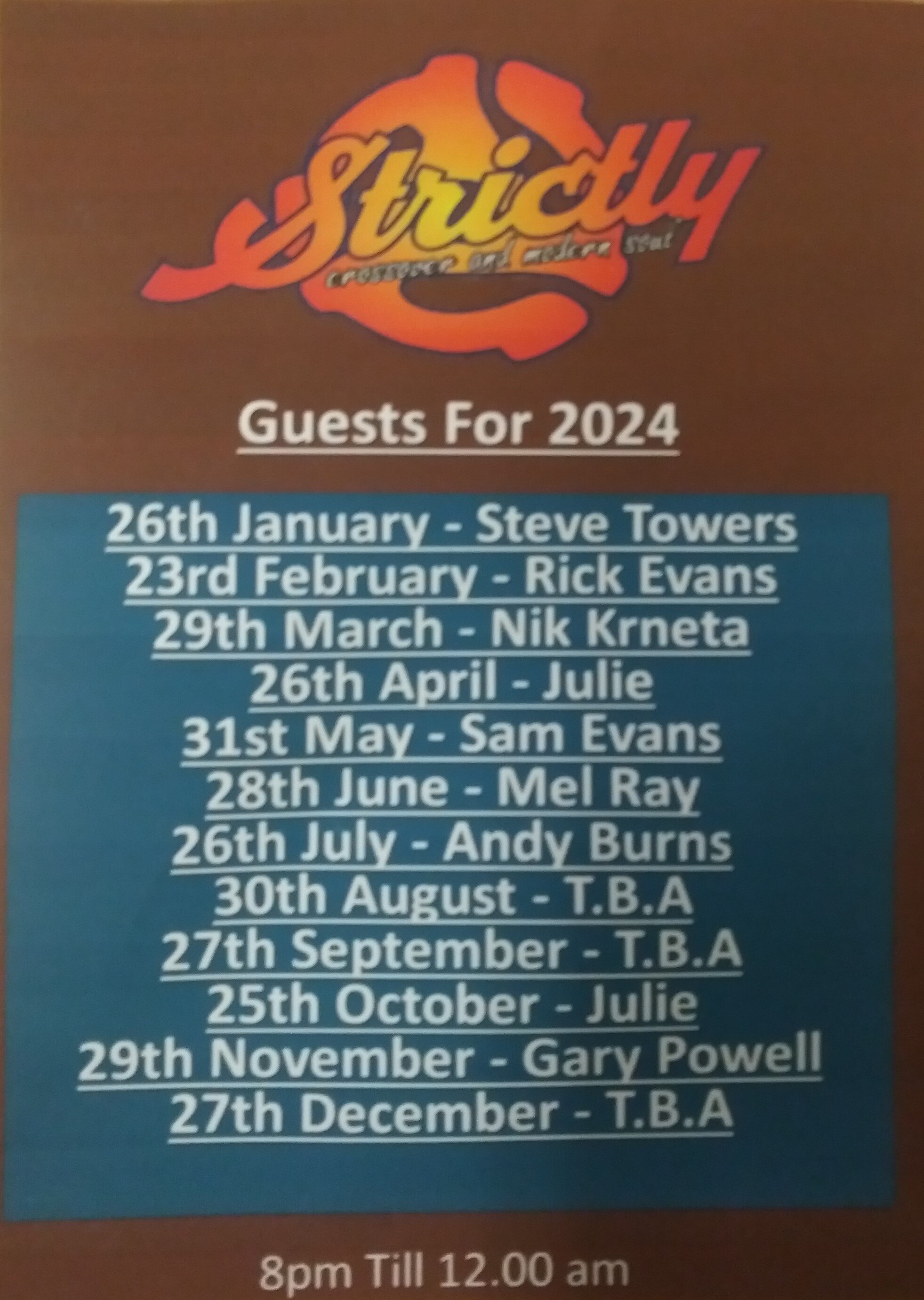 Strictly Crossover And Modern Soul Wolverhampton