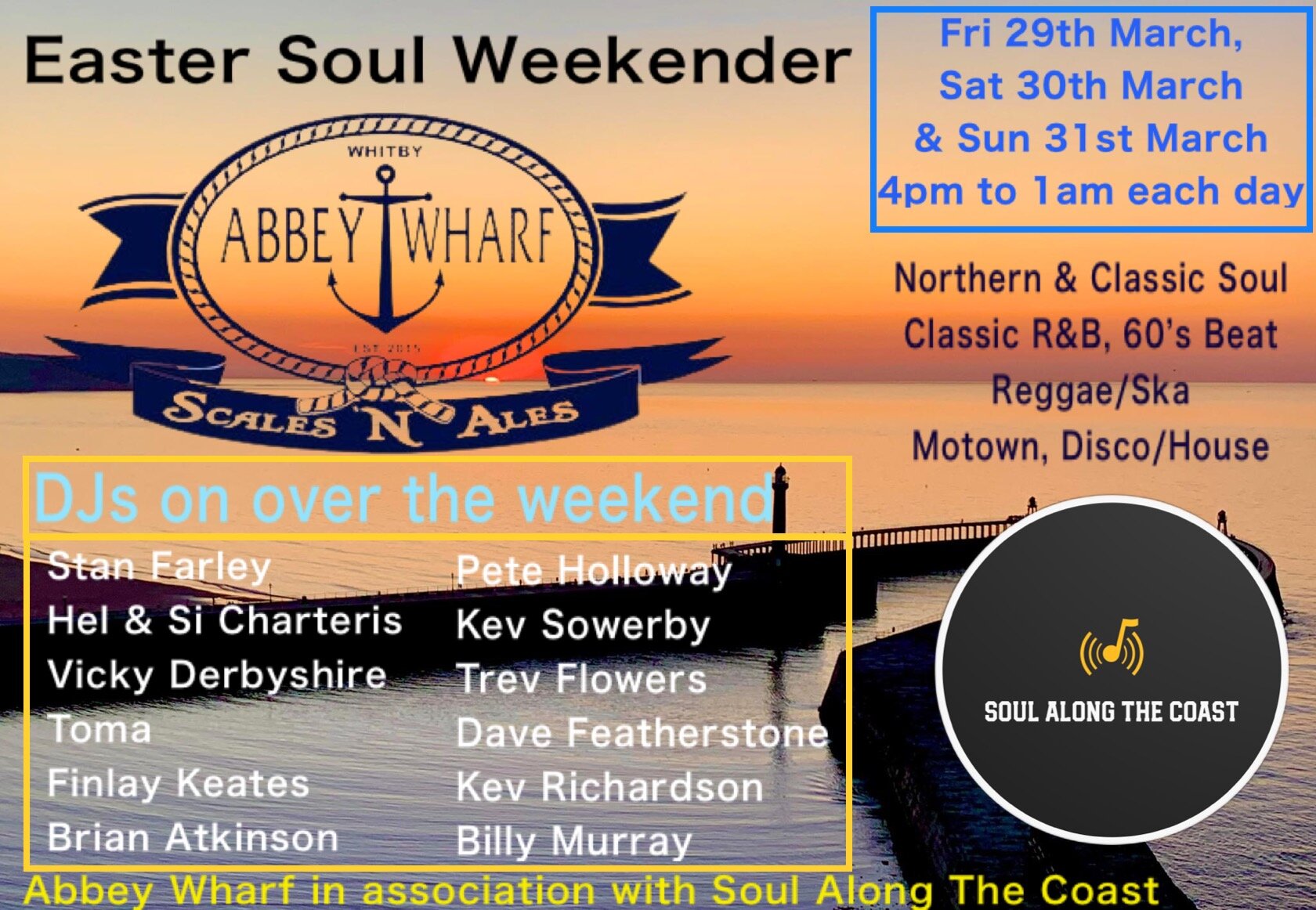 Abbey Wharf Easter Soul Weekender