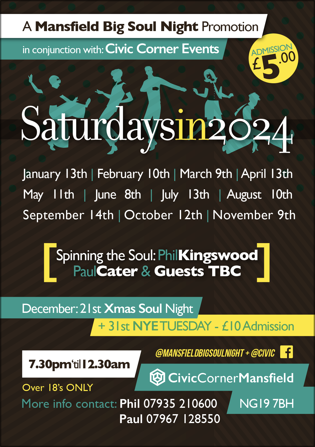 Mansfields Big Soul Night Civic Corner