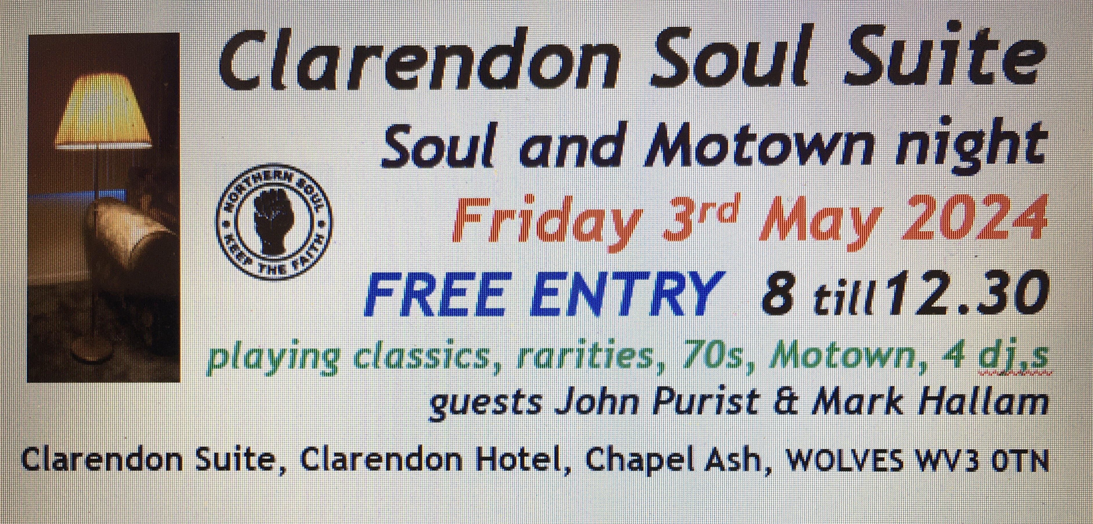 Clarendon Soul Suite Wolverhampton