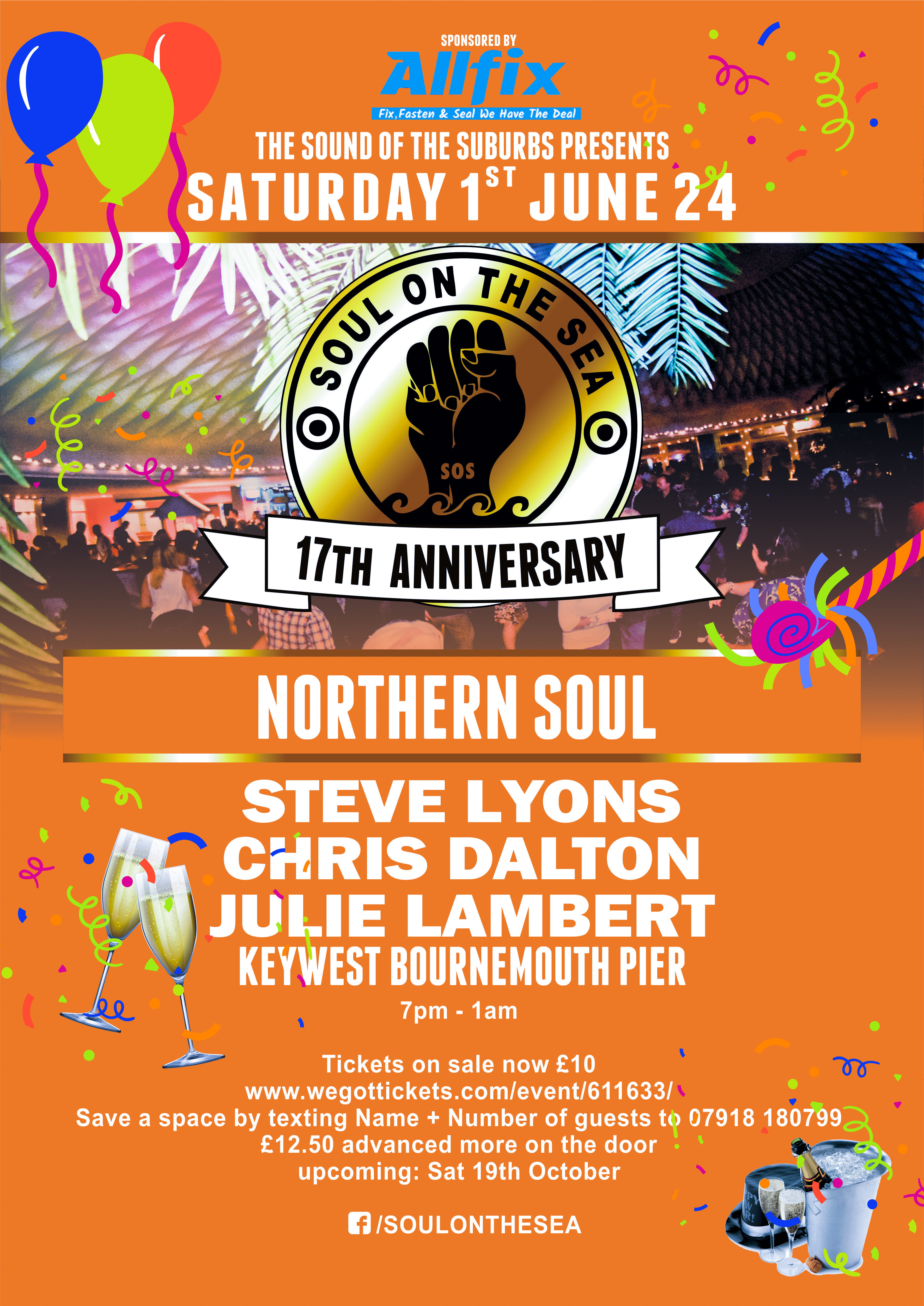 Soul On The Sea 17th Anniversary