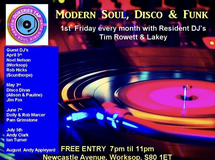 Dukeries Brewery Modern Souldisconu Soulsteppersfunk