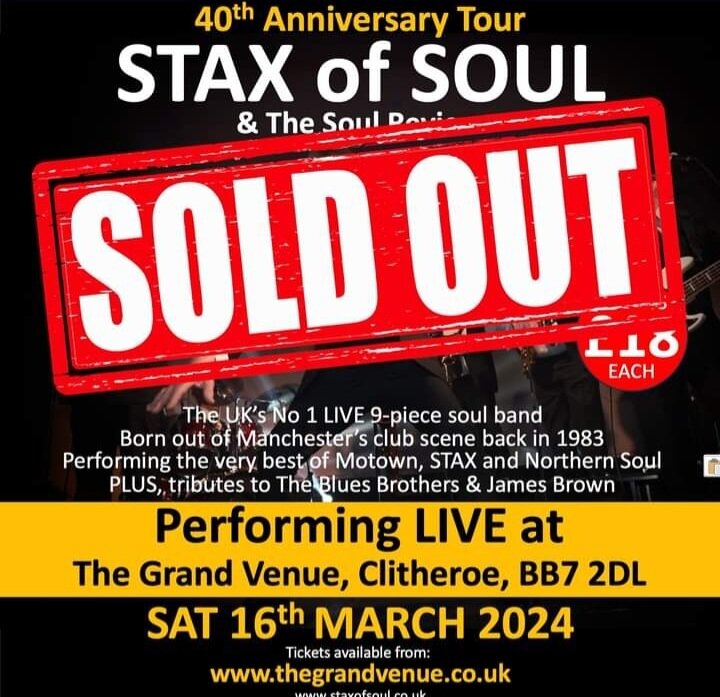 Stax Of Soul Clitheroe