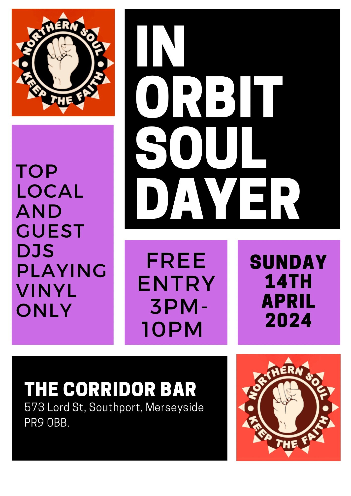 In Orbit  The Corridor Bar Southport