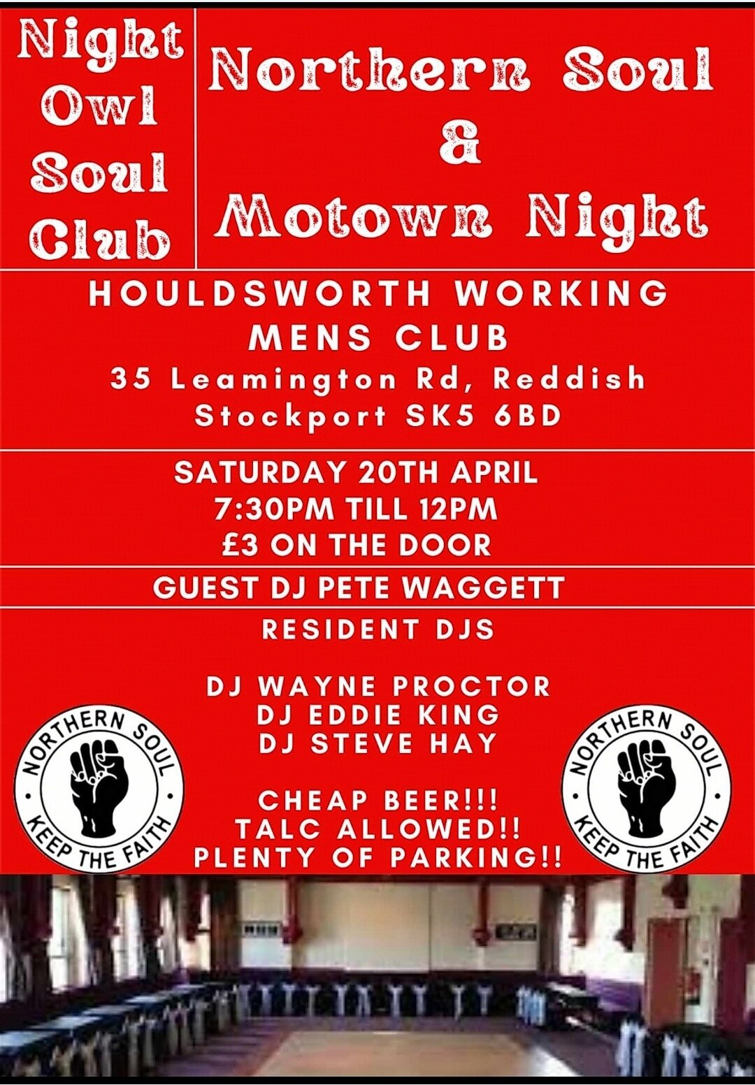 Night Owl Soul Club Reddish