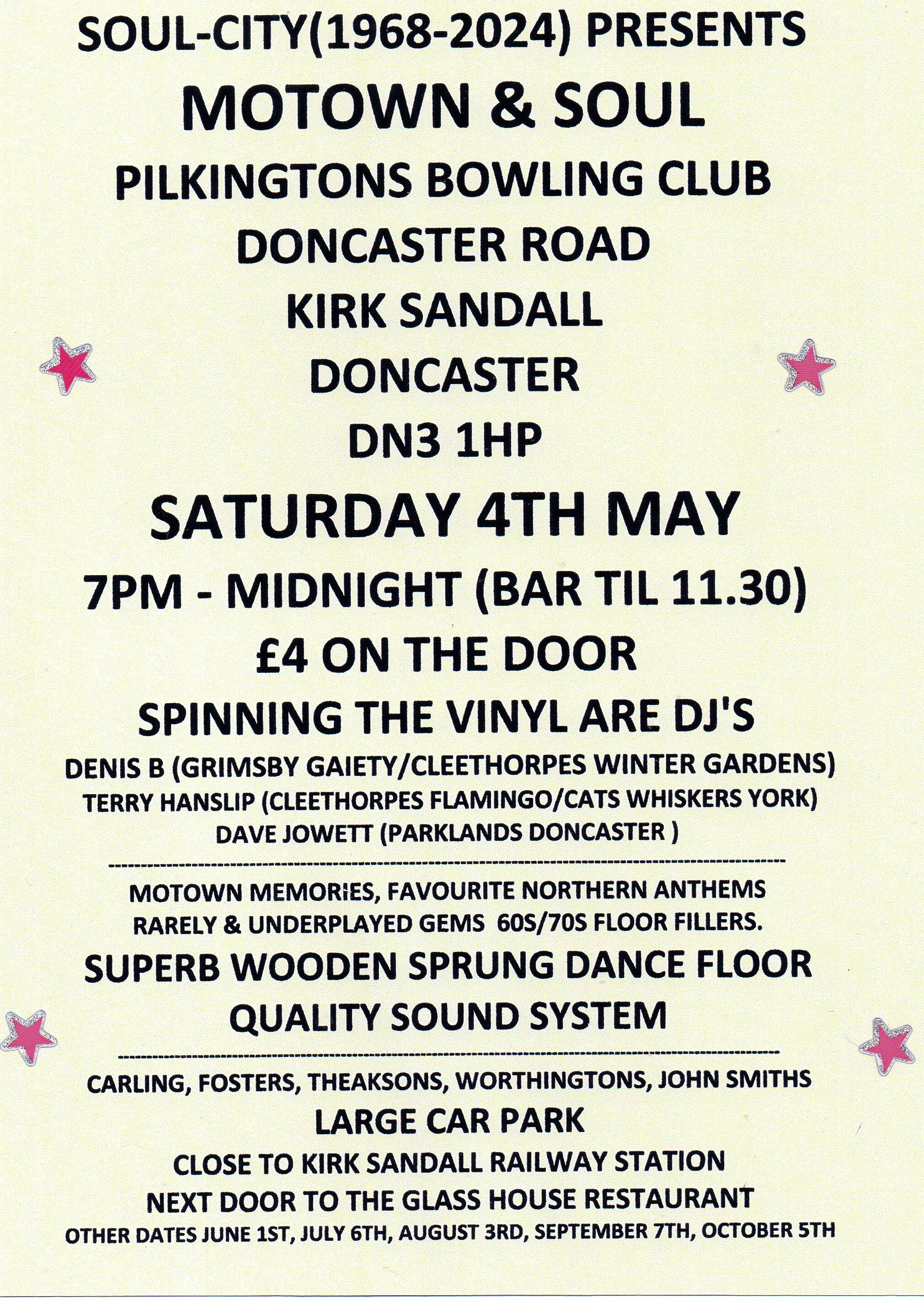 Doncaster Motown  Soul With Soulcity