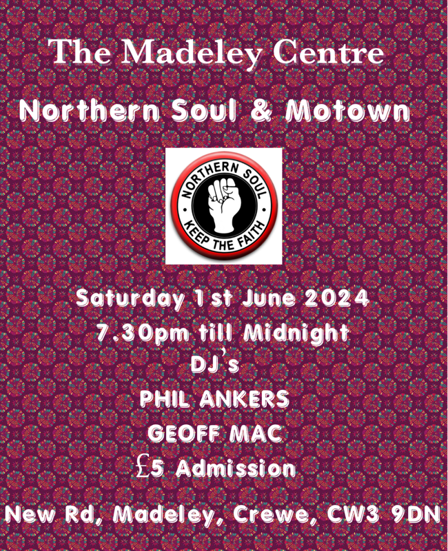 Madeley Northern Soul  Motown
