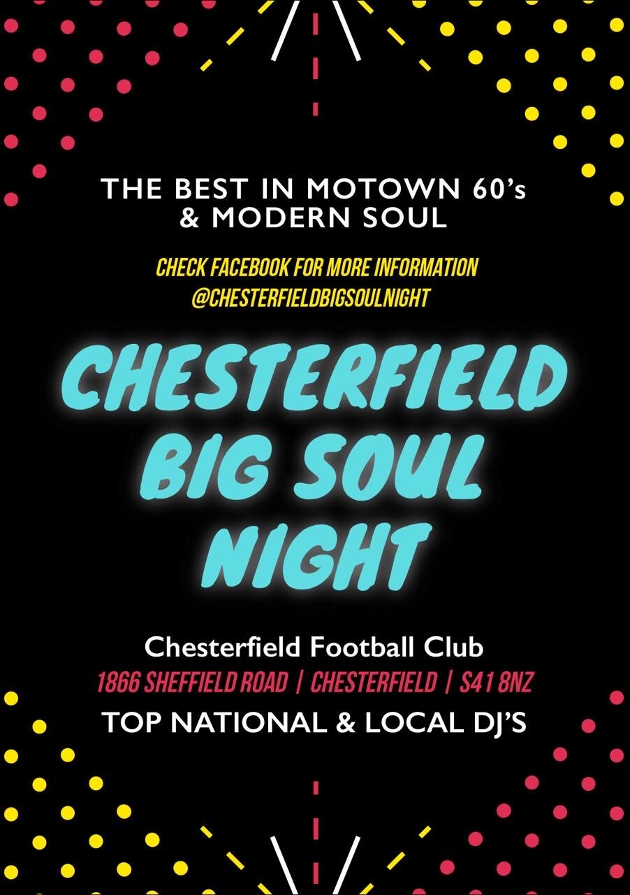 Cancelled  Chesterfield Big Soul Night
