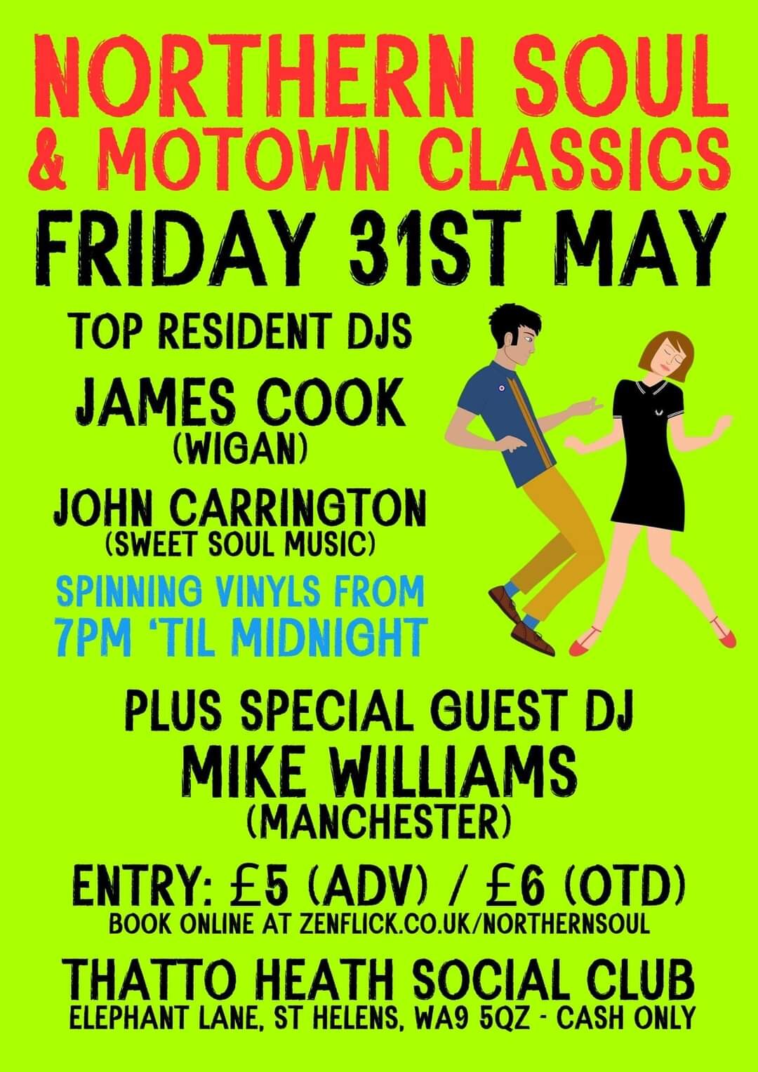St Helens  Free Northern Soul And Motown