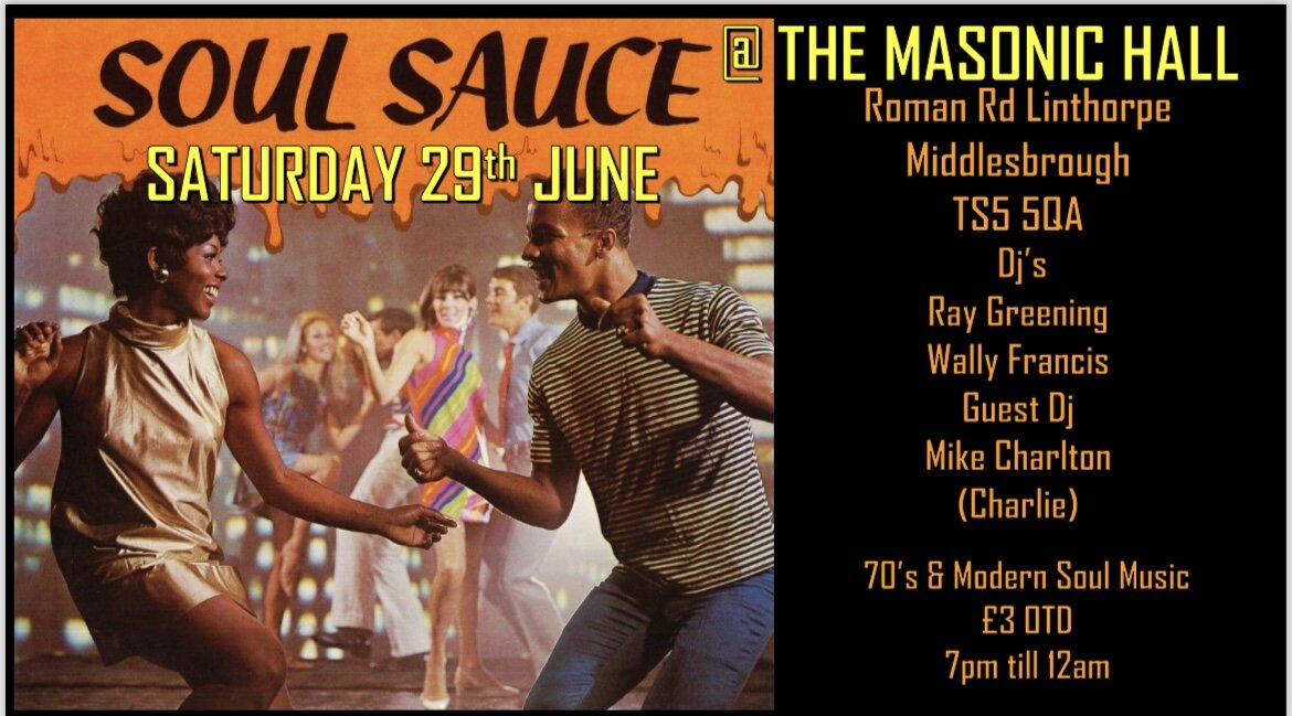 Soul Sauce 70s  Modern Soul Middlesbrough