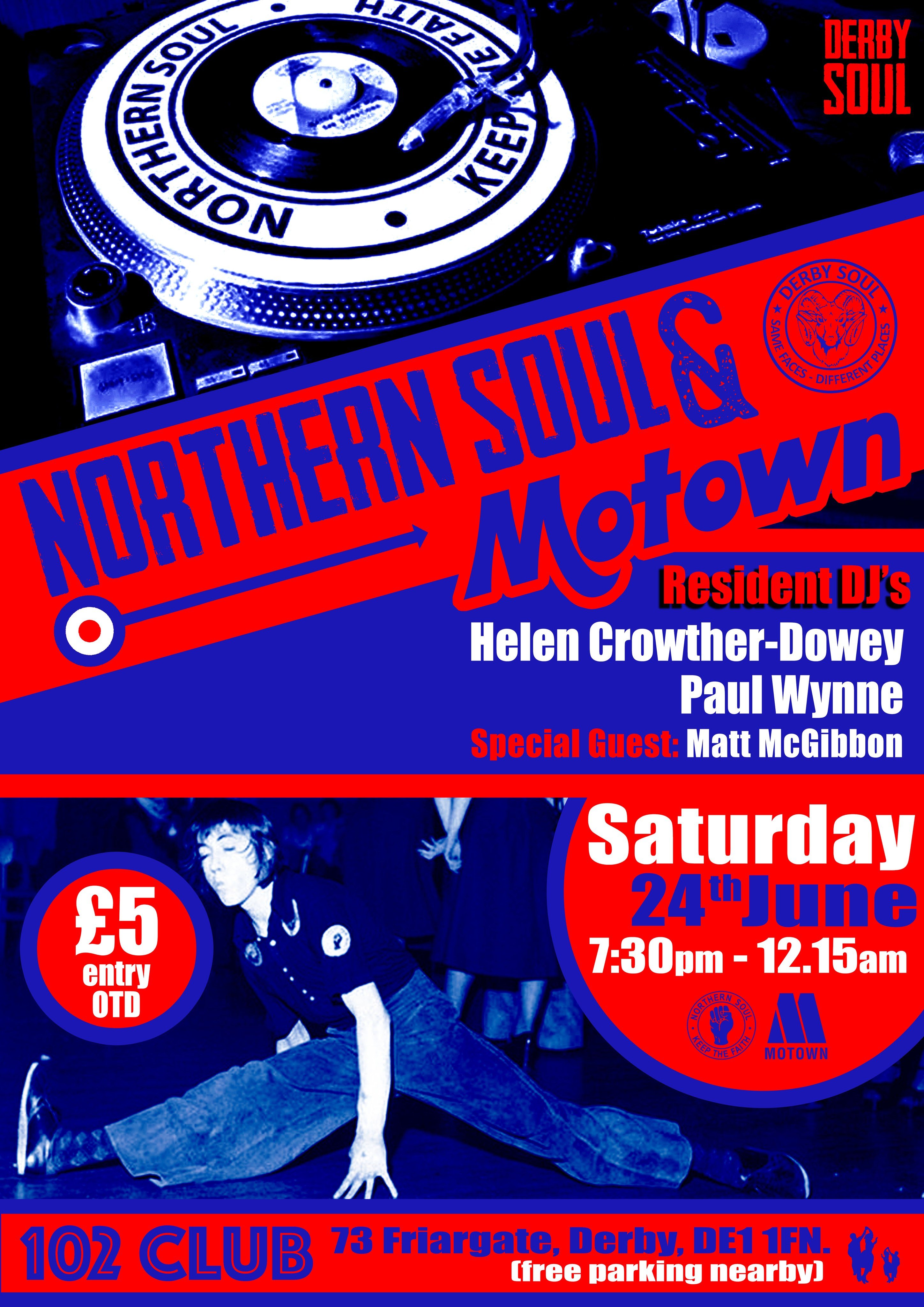 Derby Soul  Guests  The 102 Club