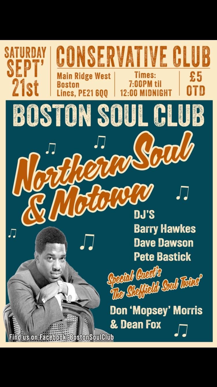 Boston Soul Club Northern Soul  Motown
