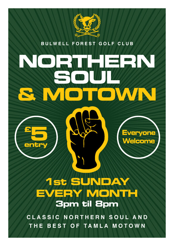 Cancelled Nottingham Soul  Motown  Bulwell Forest Golf Club