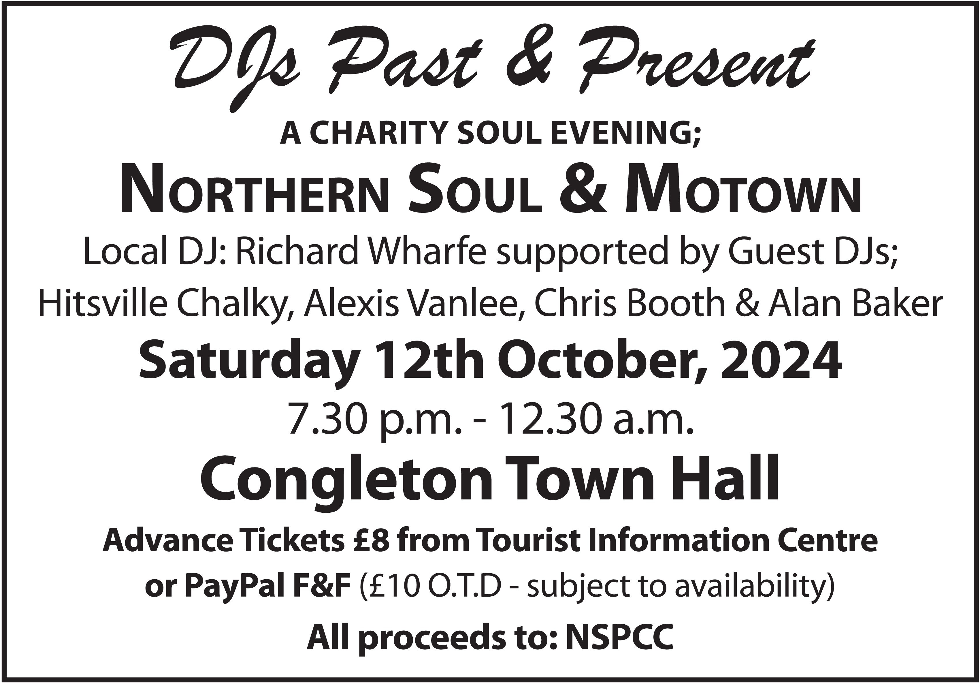 Northern Soul  Motown Night  Congleton