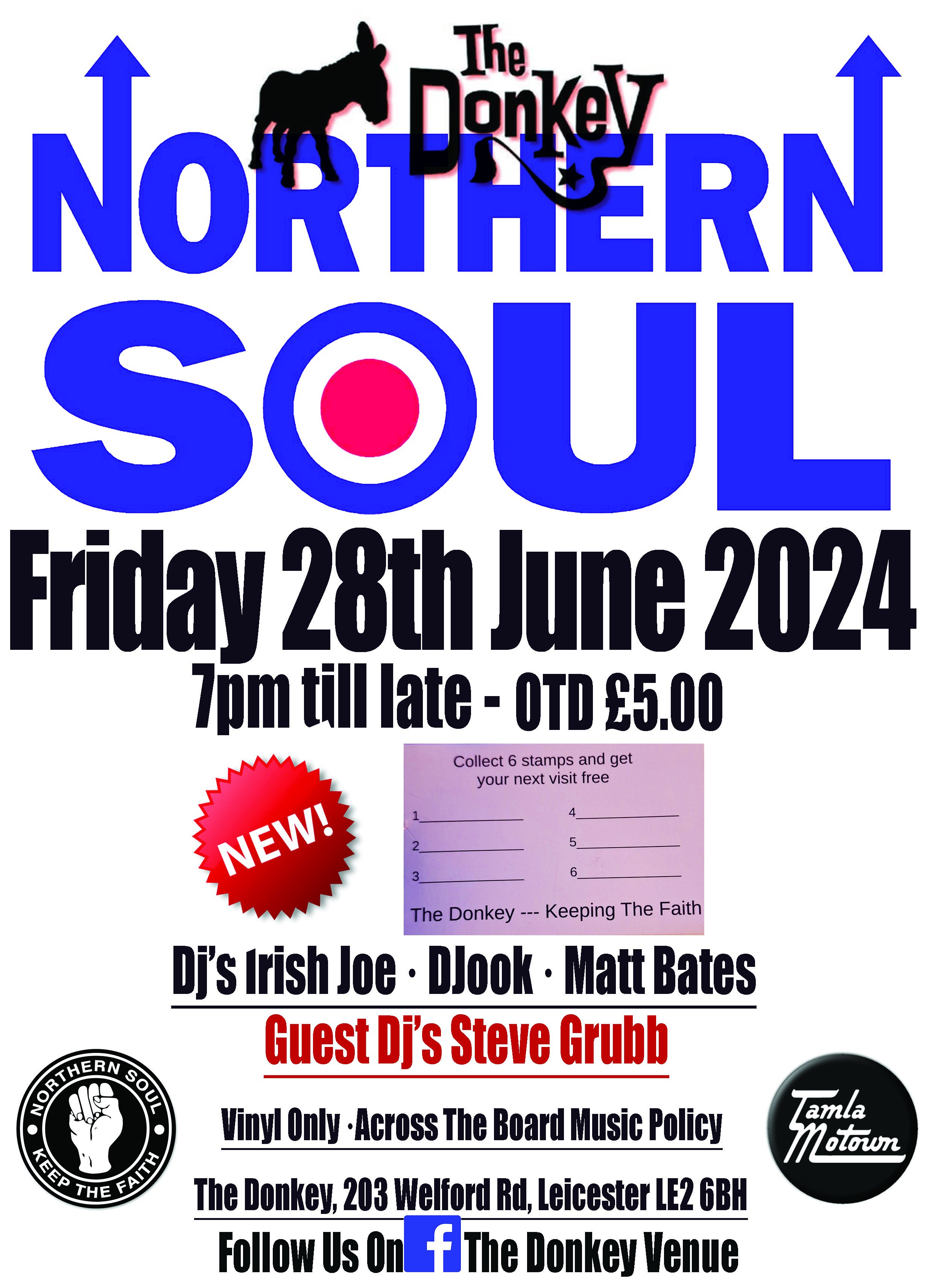 Northern Soul  Motown Night  Vinyl Only Event