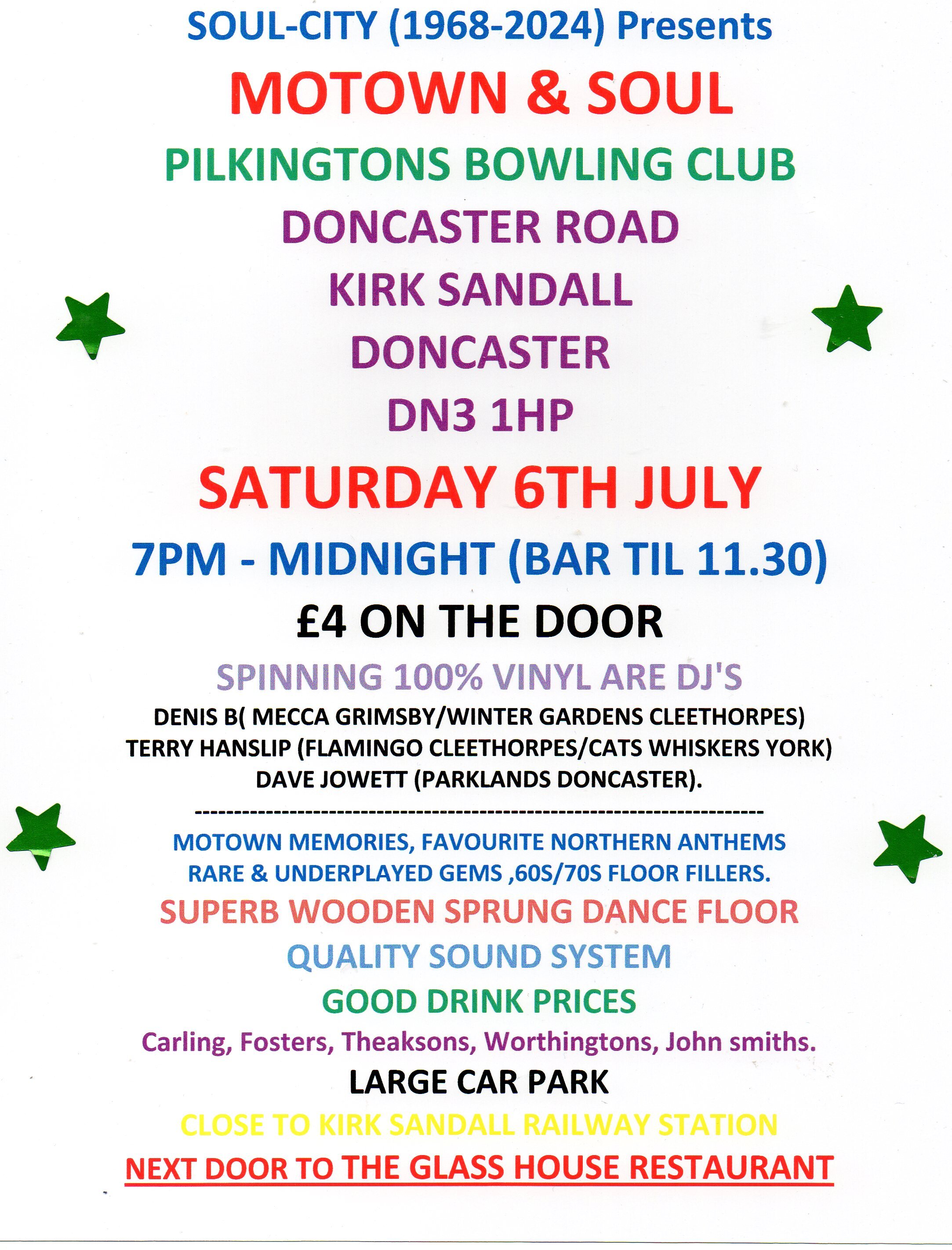 Doncaster Motown  Soul With Soulcity