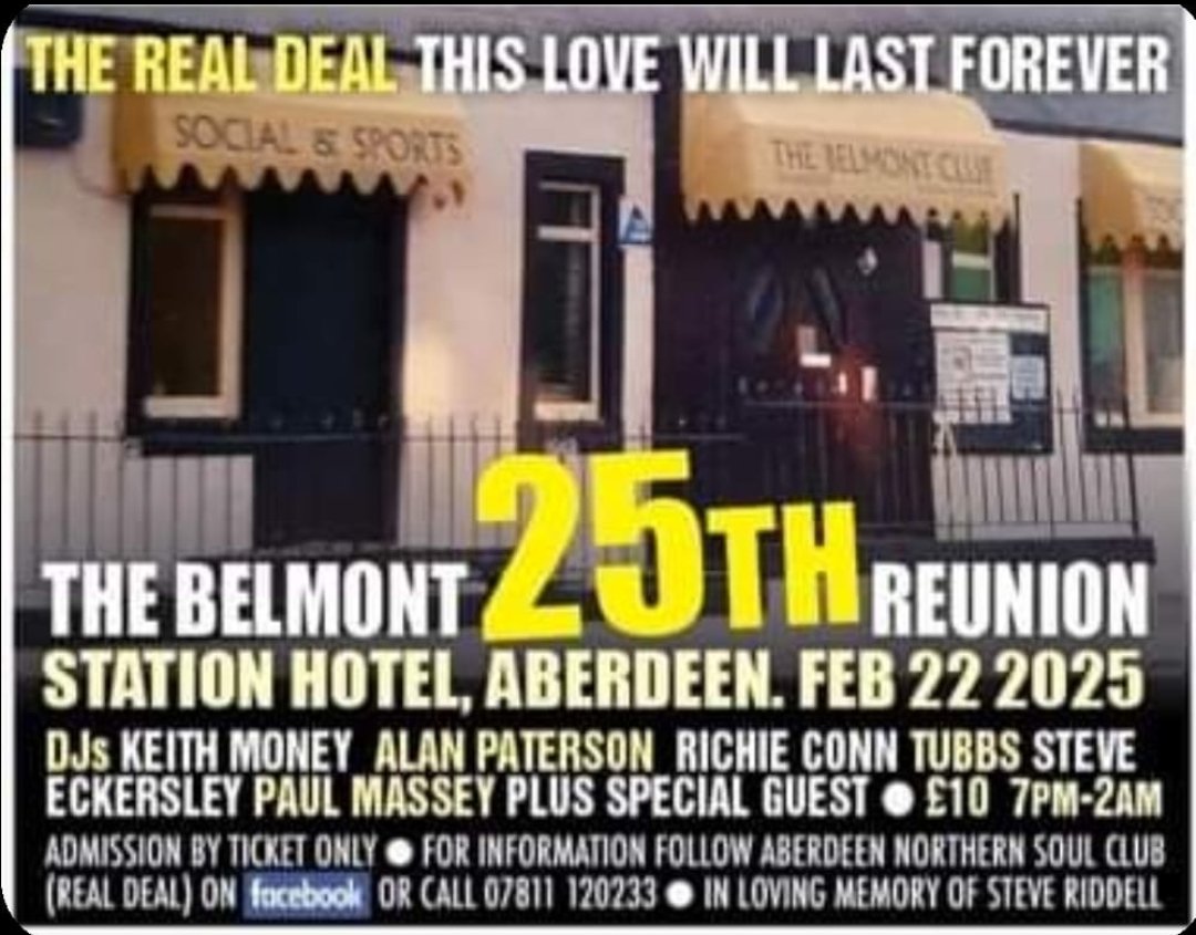 Aberdeen Northern Soul Club Real Deal
