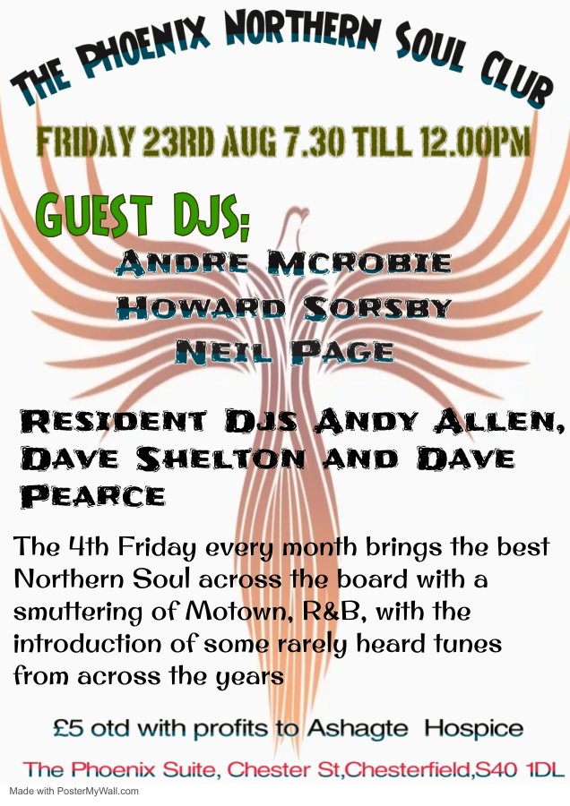 The Phoenix Northern Soul Club 4th Friday Club
