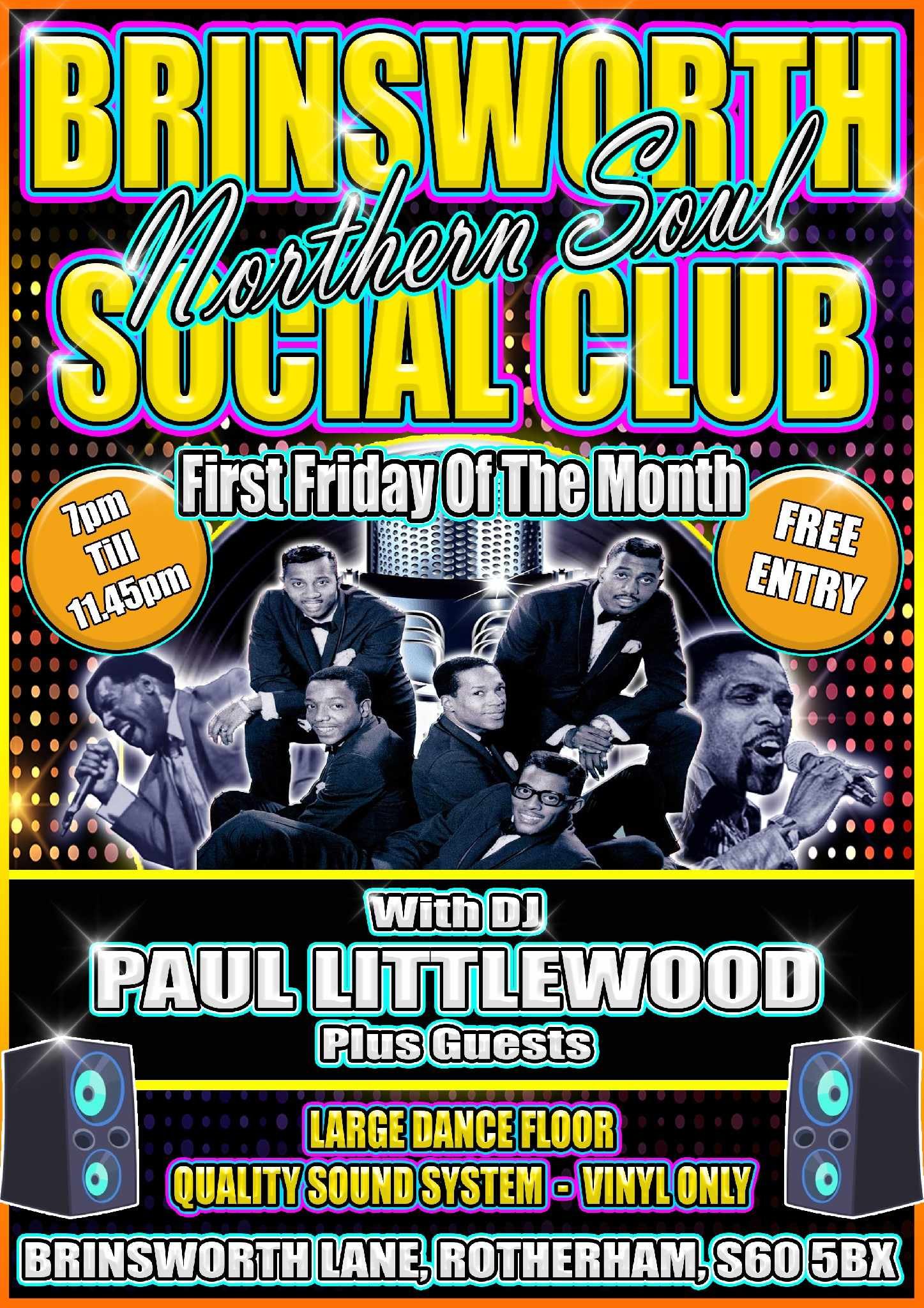 Brinsworth Social Club Northern Soul