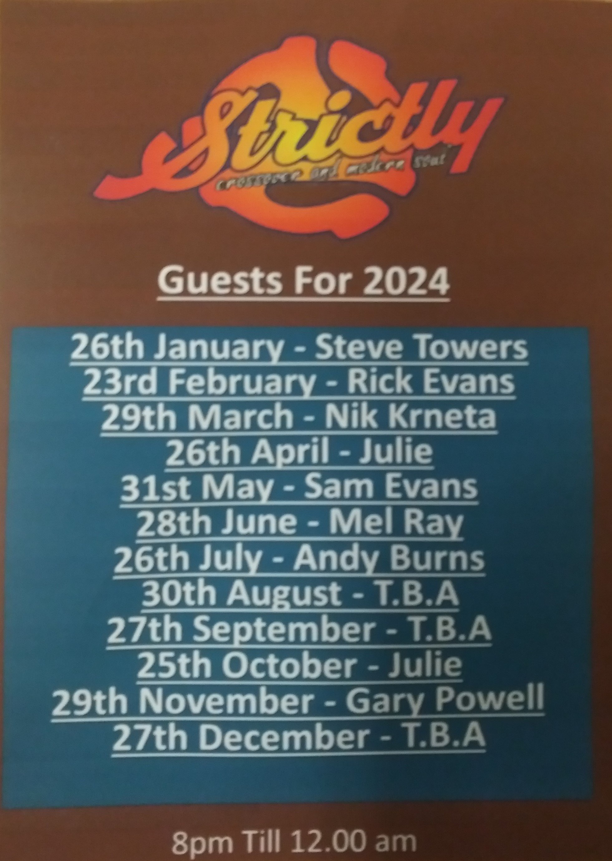 Strictly Crossover And Modern Soul Wolverhampton