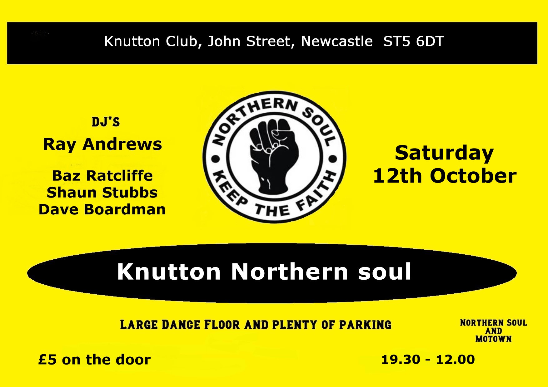 Knutton Club Northern Soul