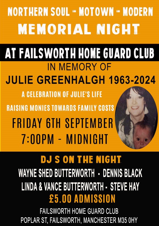 Julie Greenhalgh Memorial