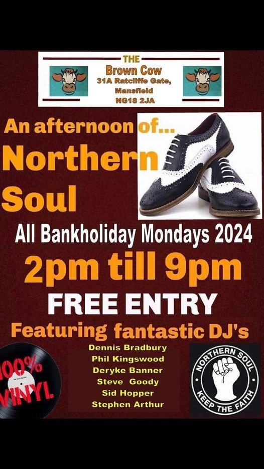 Brown Cow Bank Holiday Soul Afternoon