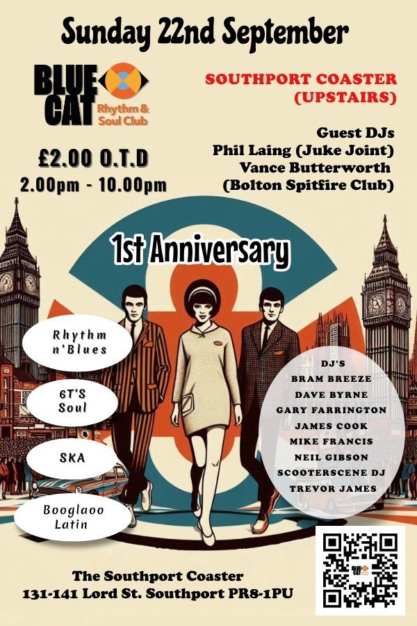 The Blue Cat Rhythm And Soul Clubs 1st Anniversary Event
