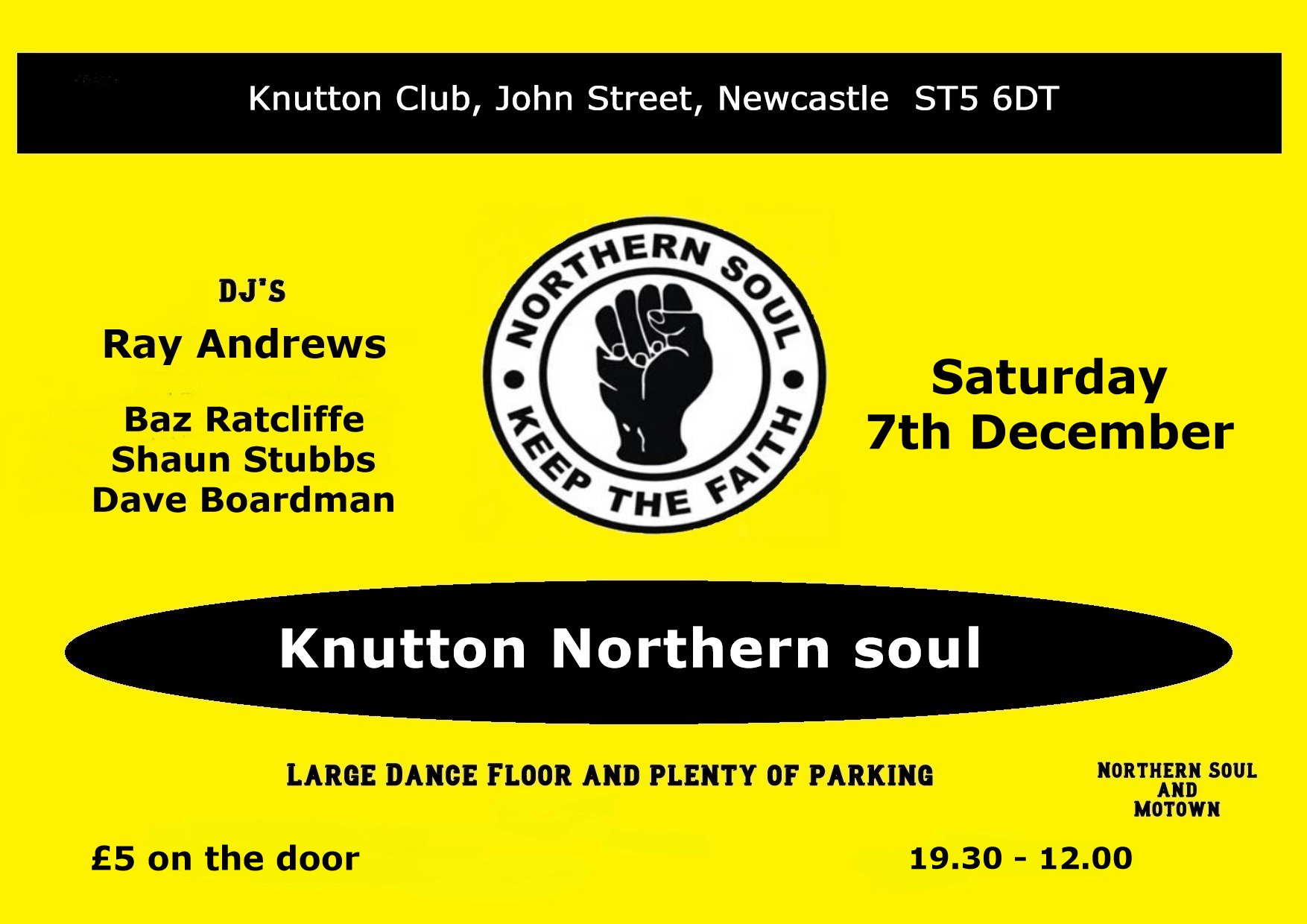 Knutton Club Northern Soul