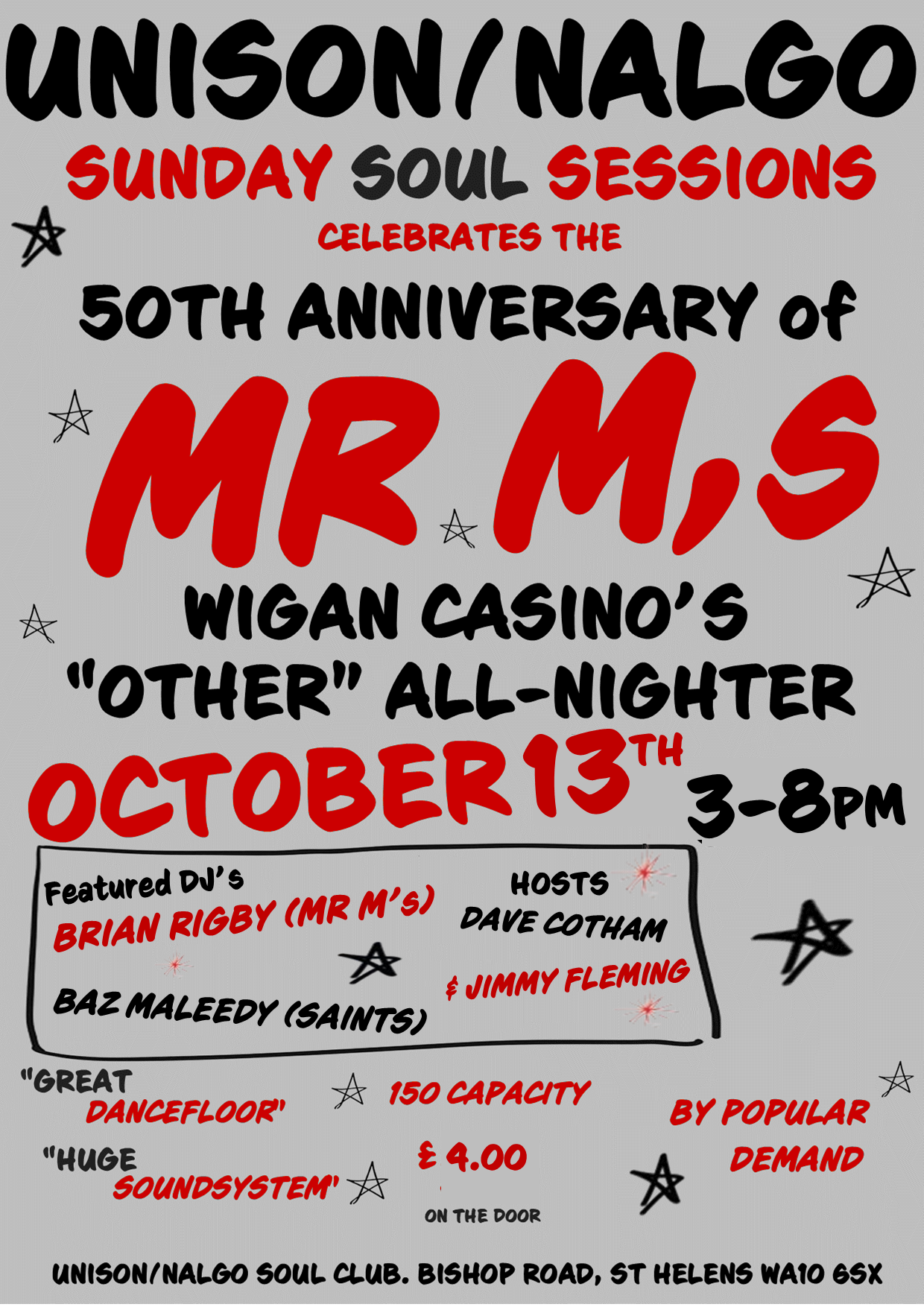 Sunday Soul Sessions Mr Ms 50th Anniversary Celebration