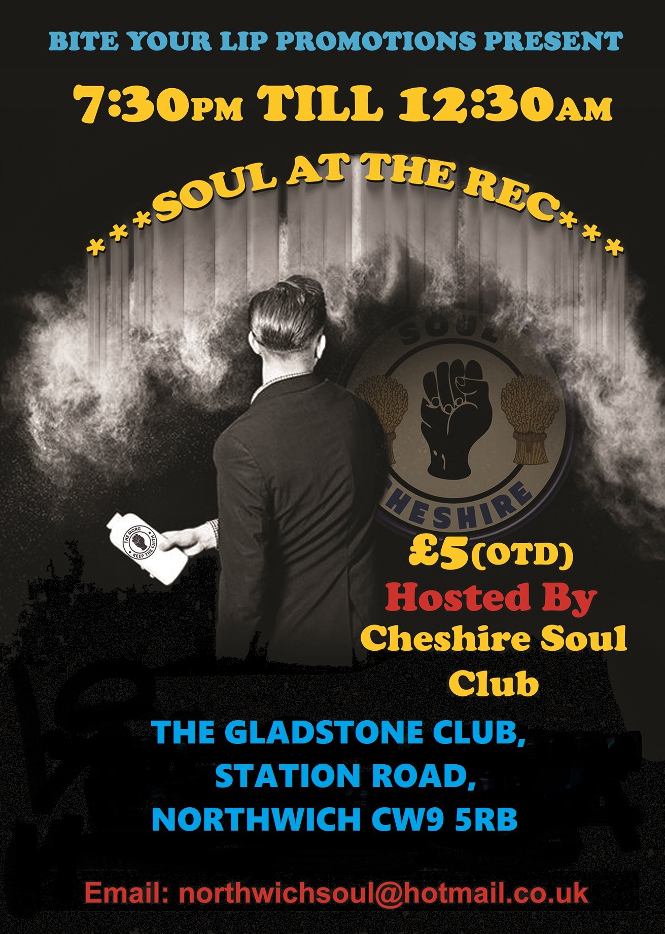 Venue Change Cheshire Soul Club