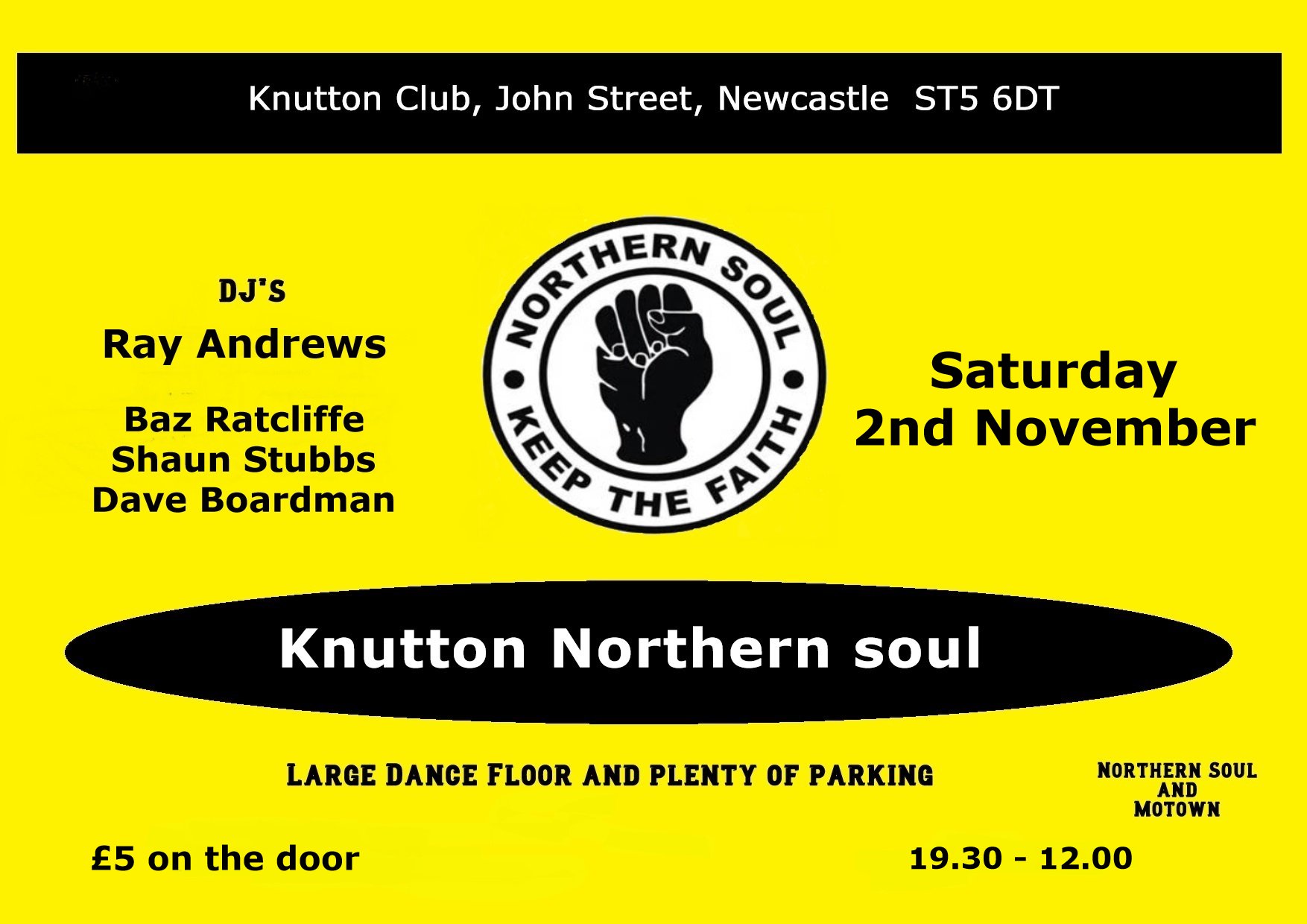 Knutton Club Northern Soul