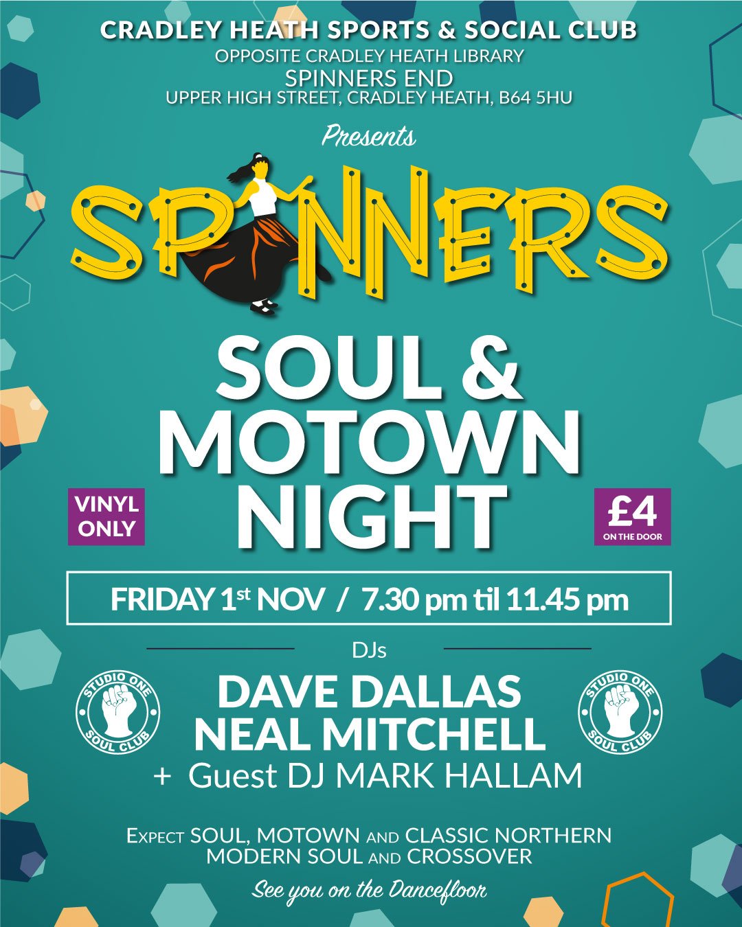 Spinners Soul  Motown Night