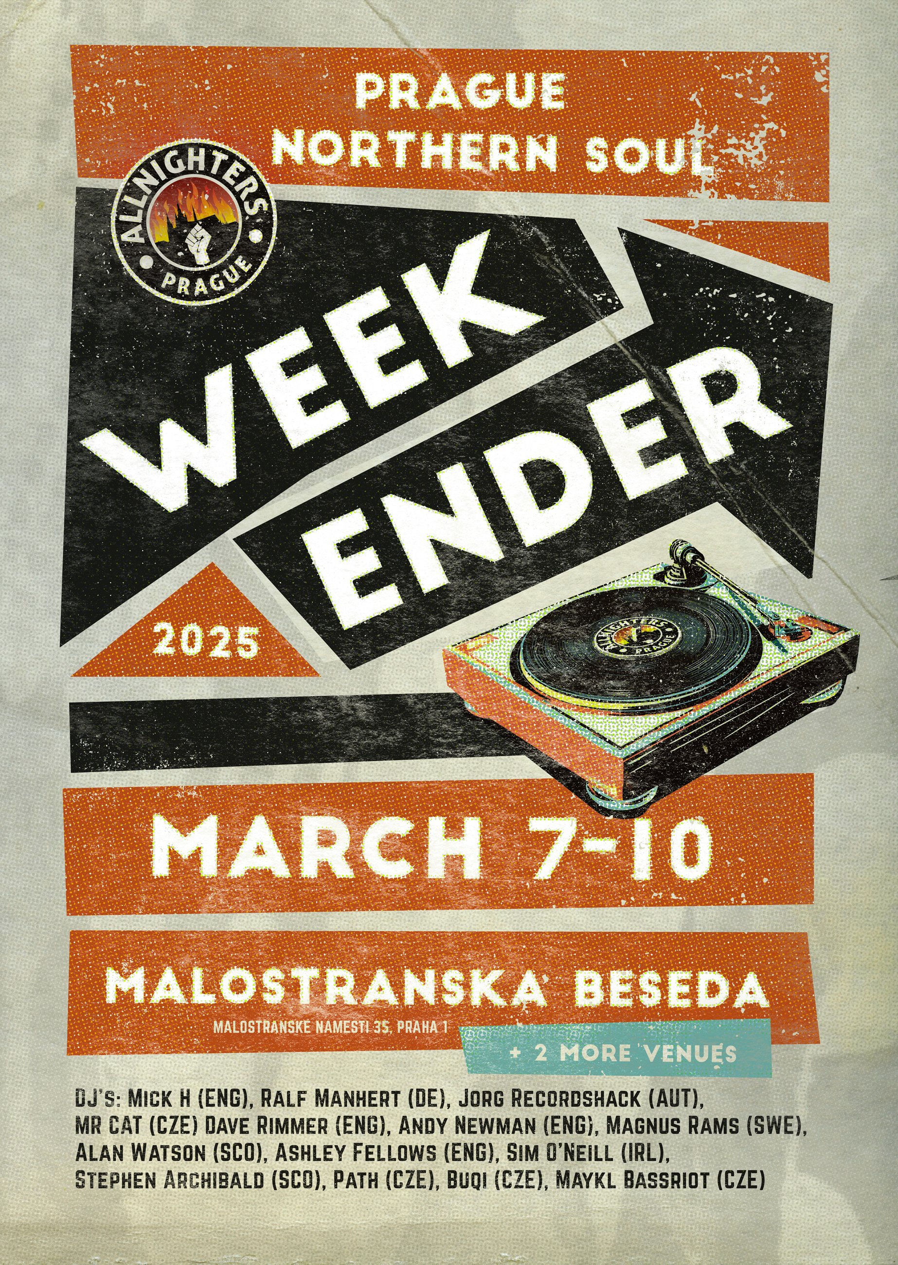 Prague Northern Soul Weekender