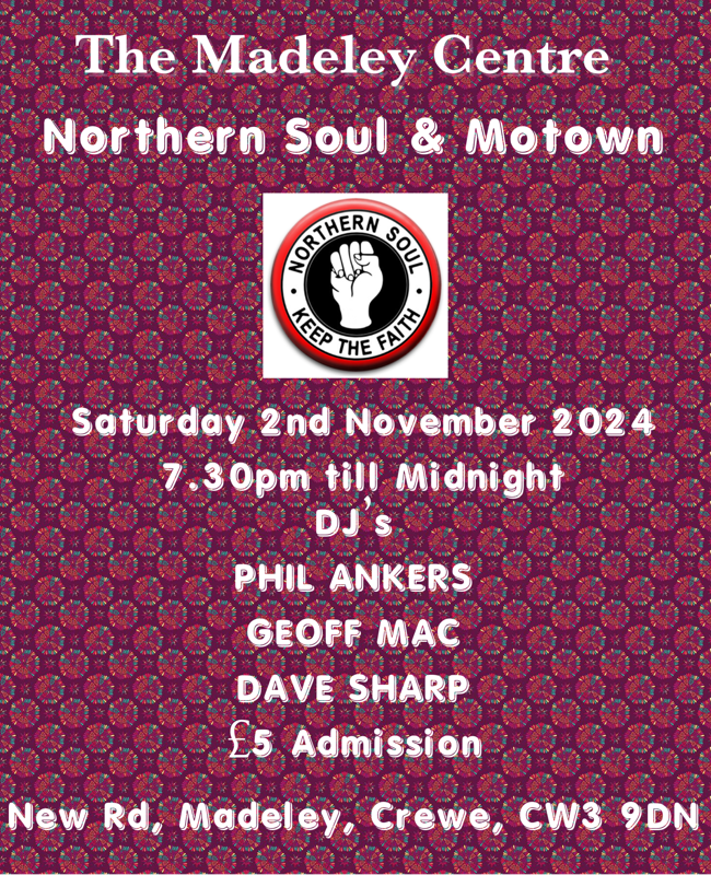 Madeley Northern Soul  Motown