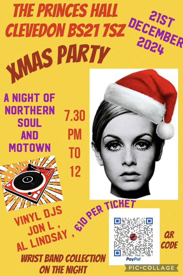 Princes Hall Clevedon Xmas Soul Party