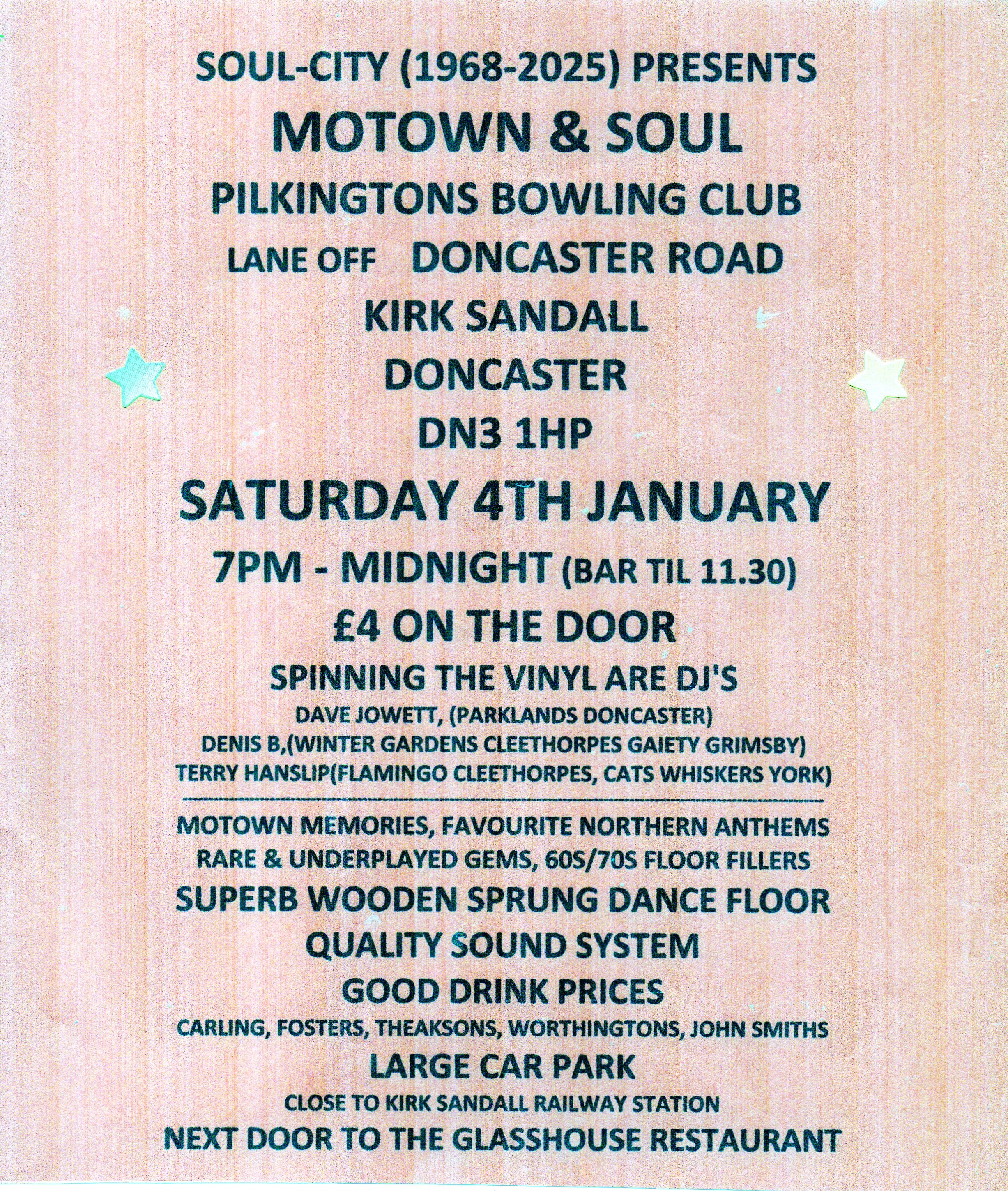 Doncaster Motown  Soul With Soulcity