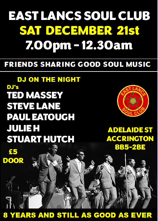 East Lancs Soul Club  Ted Massey  4 Residents