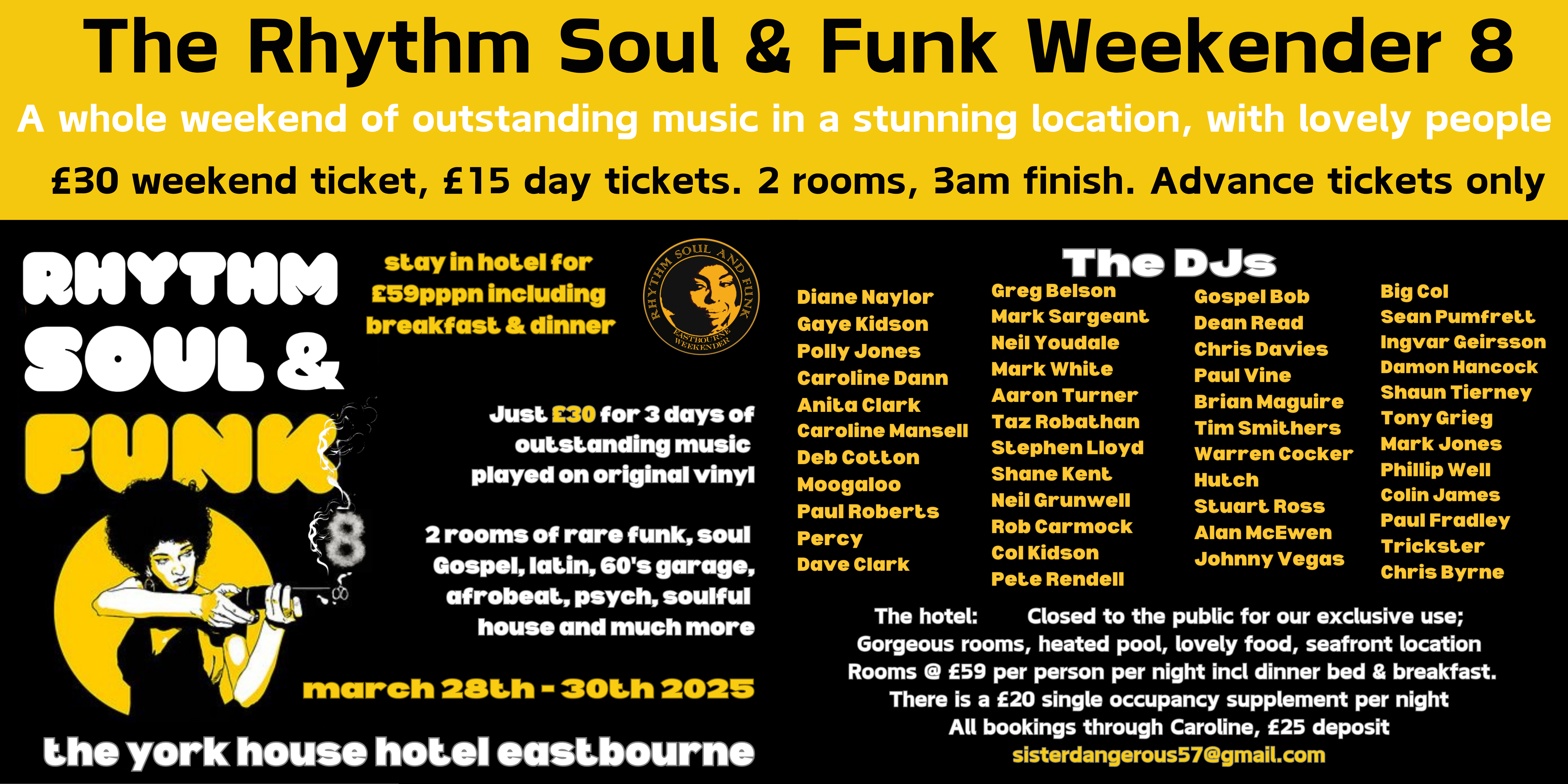 The Rhythm Soul  Funk Weekender 8