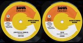 New 45 - Ebony Evans / Lewzarius - Soul Direction Records image