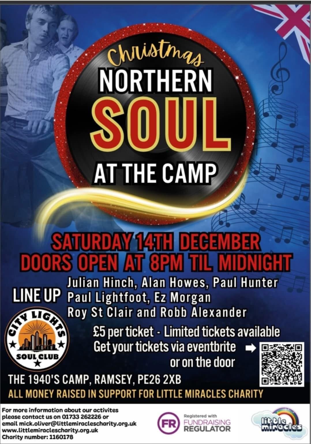 Christmas Northern Soul At The Camp
