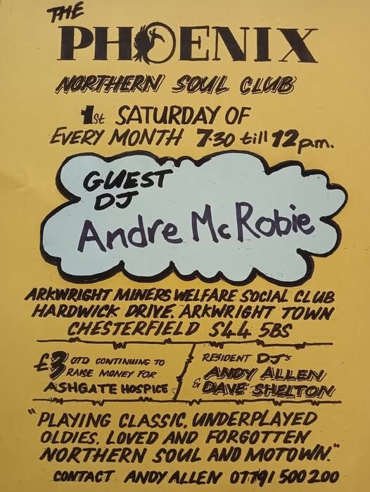 The Phoenix Northern Soul Club At Arkwright Social Club