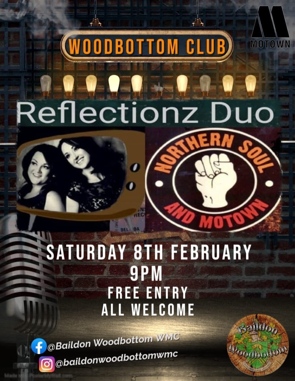 The Reflectionz Duo Northern Soul  Motown Night