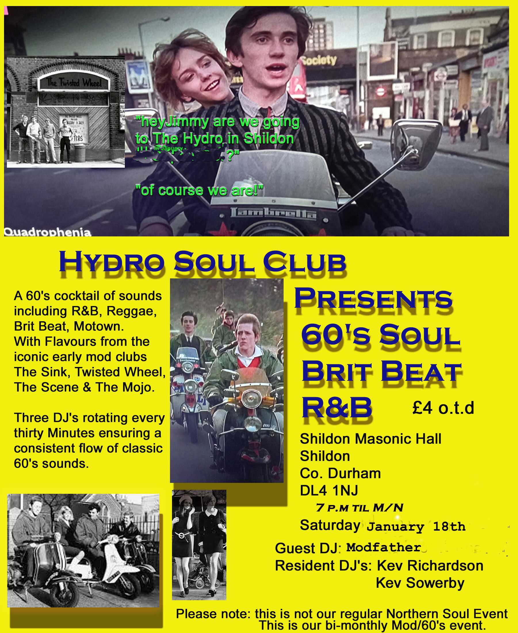 Hydro  Soul  Club 60s Brit Beat Rb